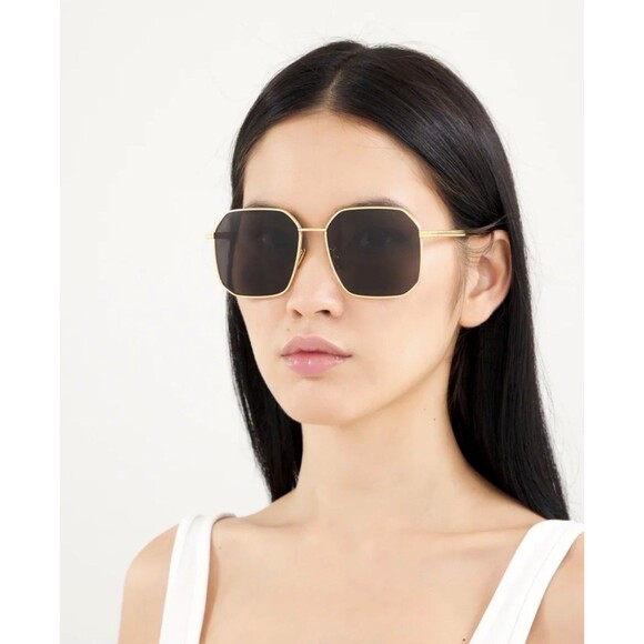 Bottega Veneta Accessories - BOTTEGA VENETA Women Sunglasses Gold Frame - (BV1108SA)